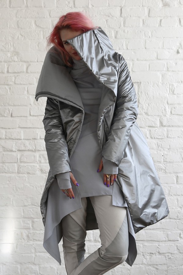 Coat Wrap Silver