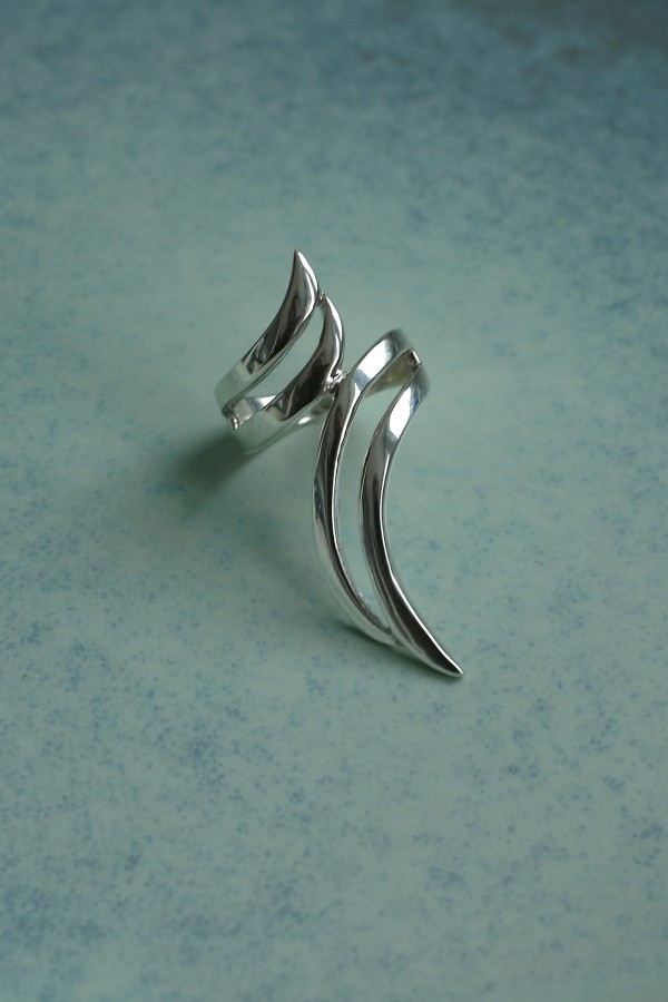 Кольцо из серебра Gargantua