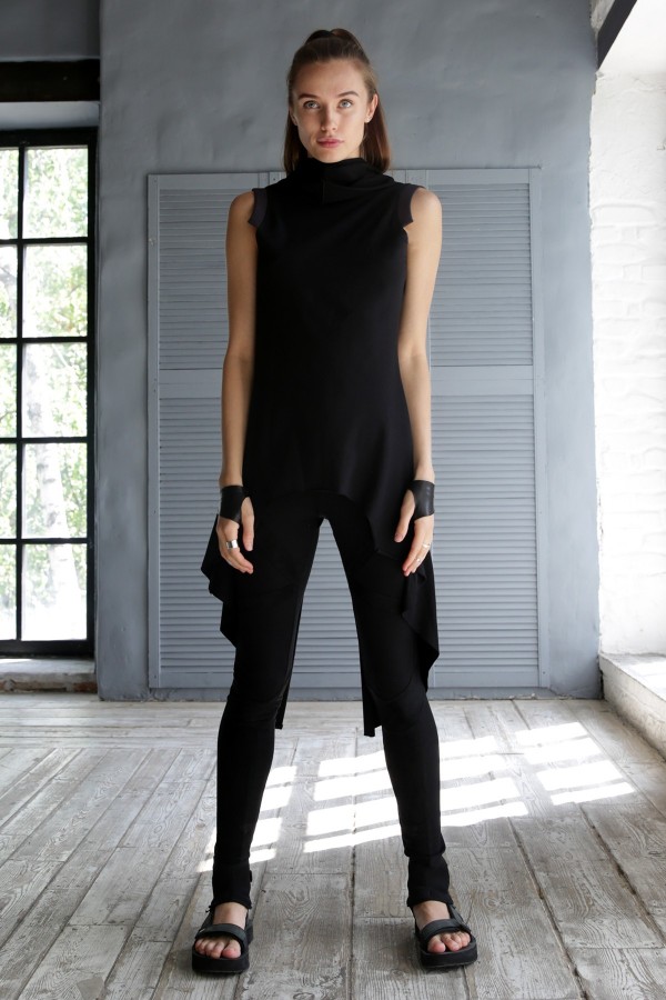 Top and Vest Aril Black Anthracite
