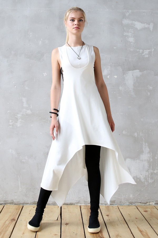 Dress Eva Air White