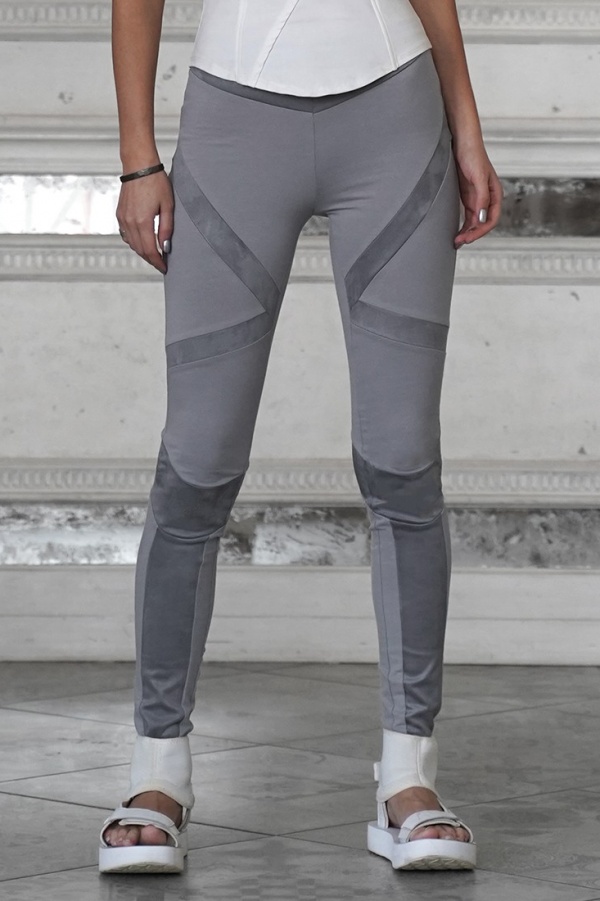 Леггинсы Bandage Silver
