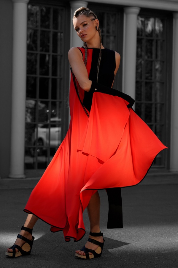 Платье трансформер San-ti Red
