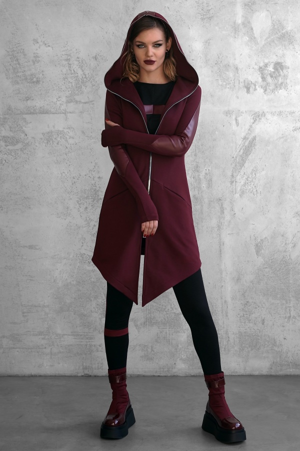 Cardigan Stringray Bordo