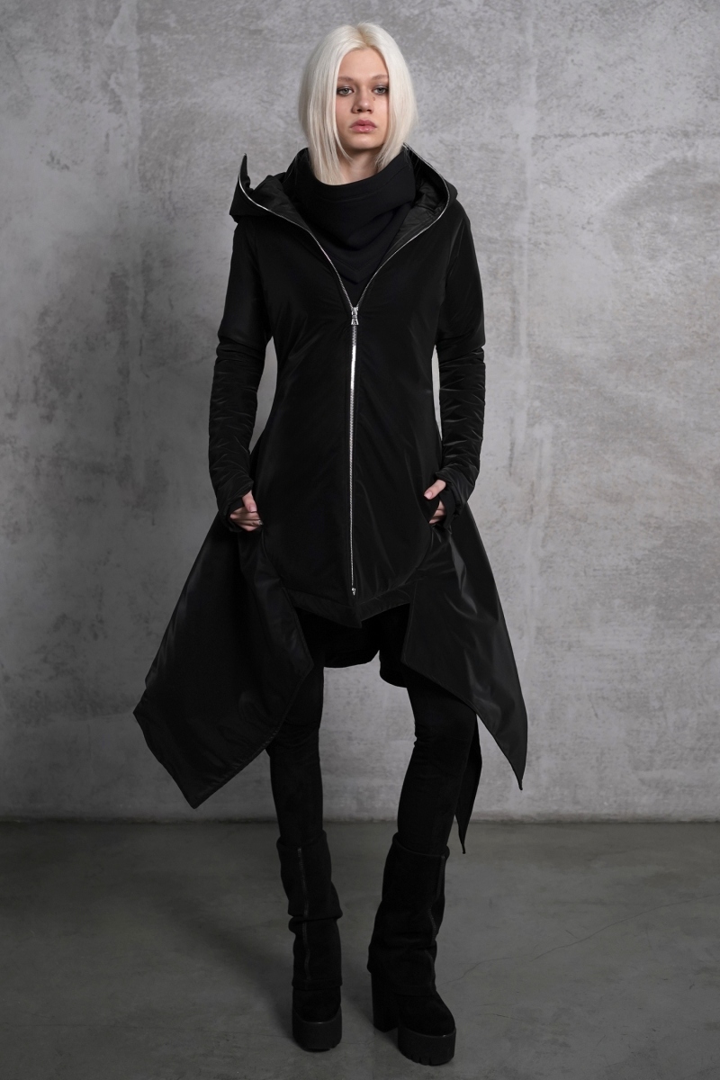 Coat Angle Puff Black