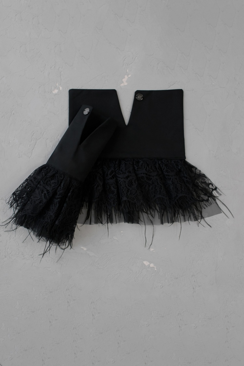 Манжеты Rebel Black Swan