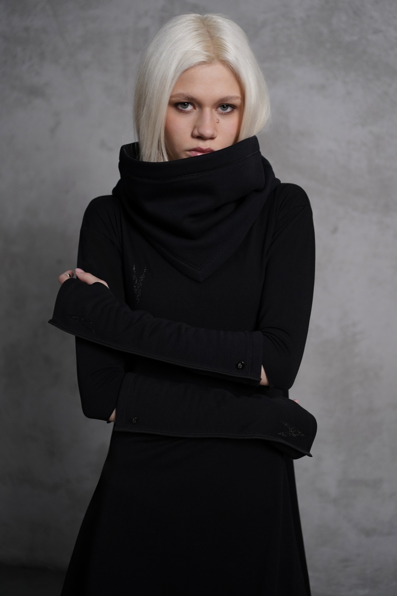 Снуд Warm Up Black Shine Logo