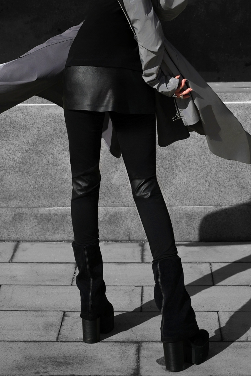 Леггинсы Драйв чёрные