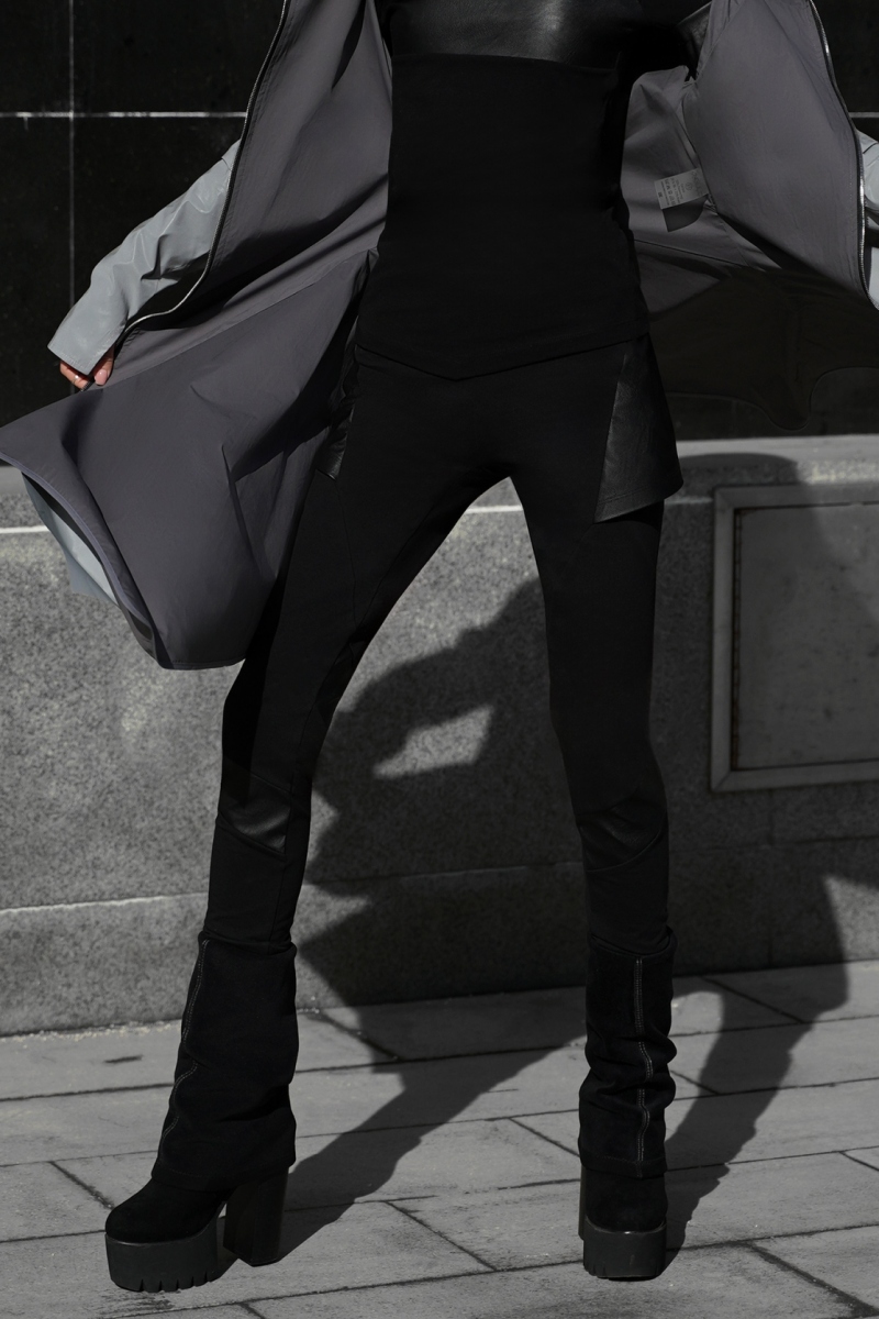 Леггинсы Драйв чёрные