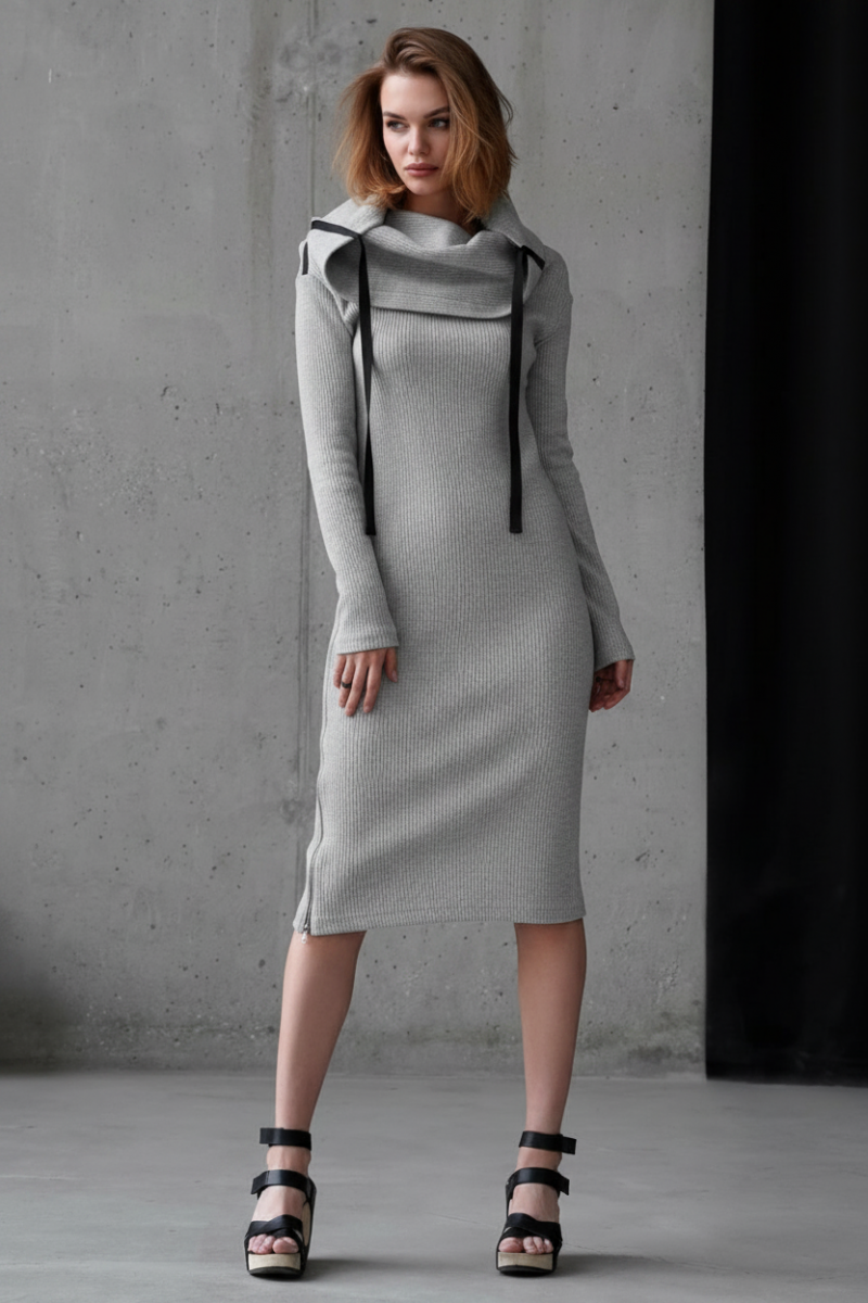 Dress Twee light-grey