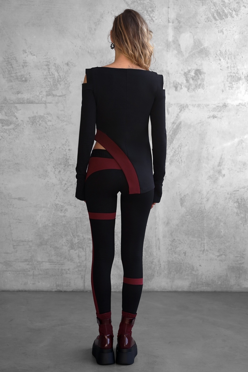 Pants Ray Bordo