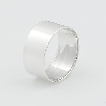 Серебряное кольцо 8 мм