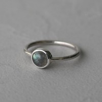 Серебряное кольцо с лабрадоритом Link