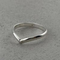 Серебряное фаланговое кольцо