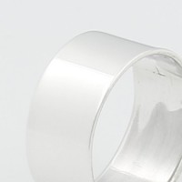 Серебряное кольцо 8 мм