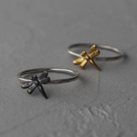 Серебряное кольцо с чернением Dragonfly