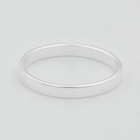 Серебряное кольцо 2мм